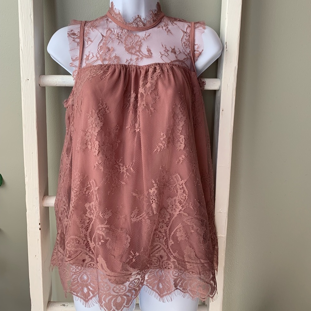 XHILARATION Lace Top